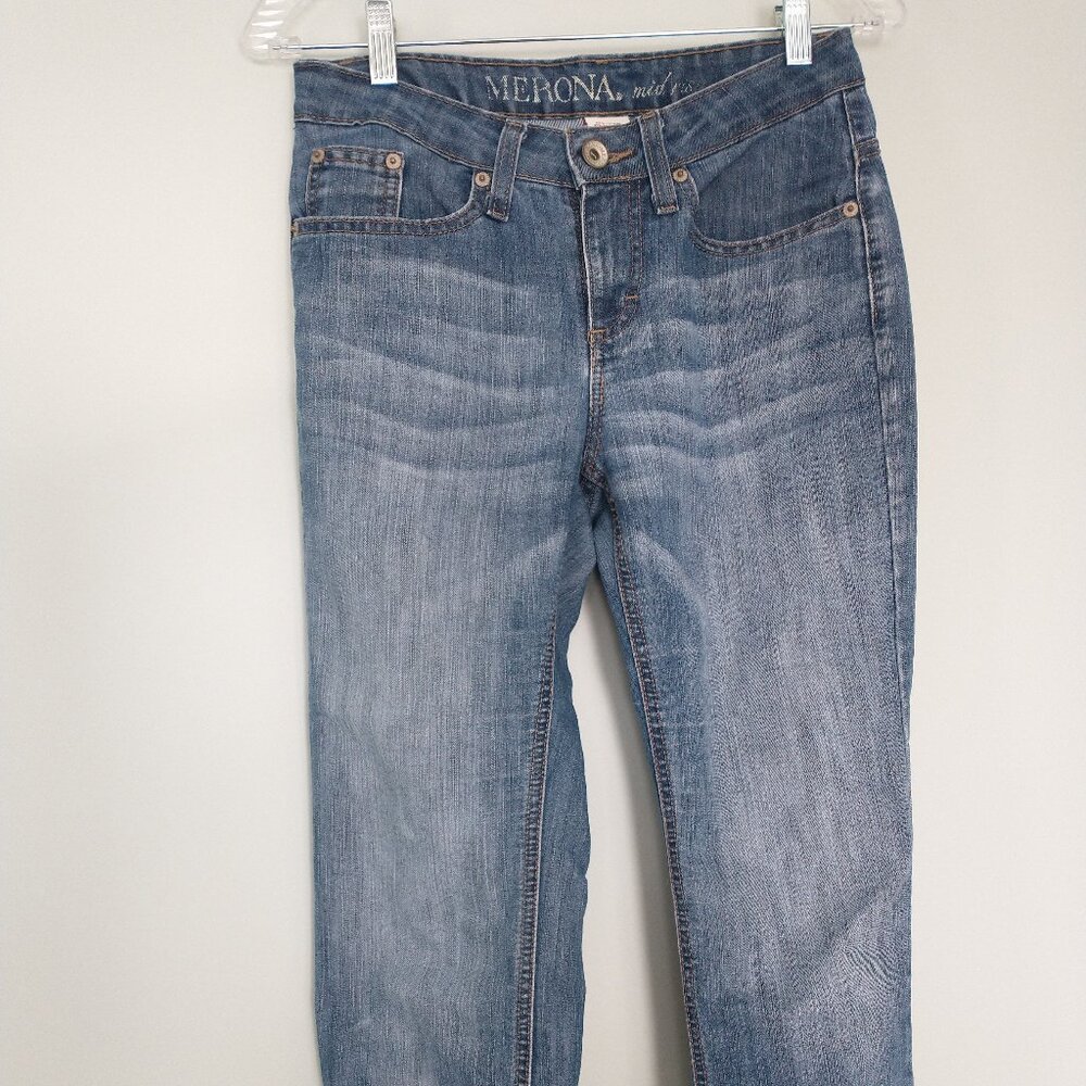 Merona Cuffed Capri Pants Size 2
